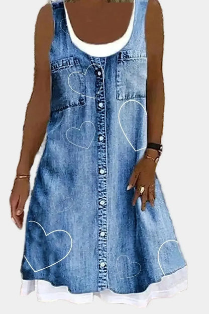 Agnes | Denim Kjole
