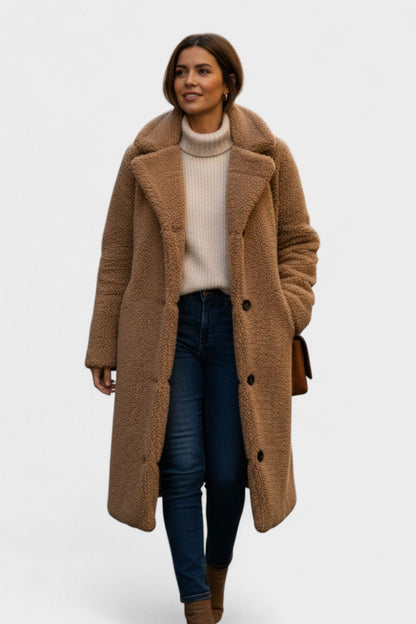 Birgitte™ | Elegant teddyjakke i luksuriøst design