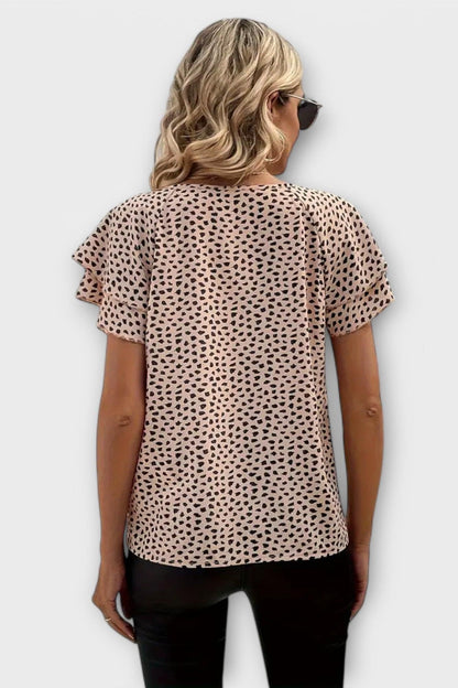 Gry | Mønstret bluse