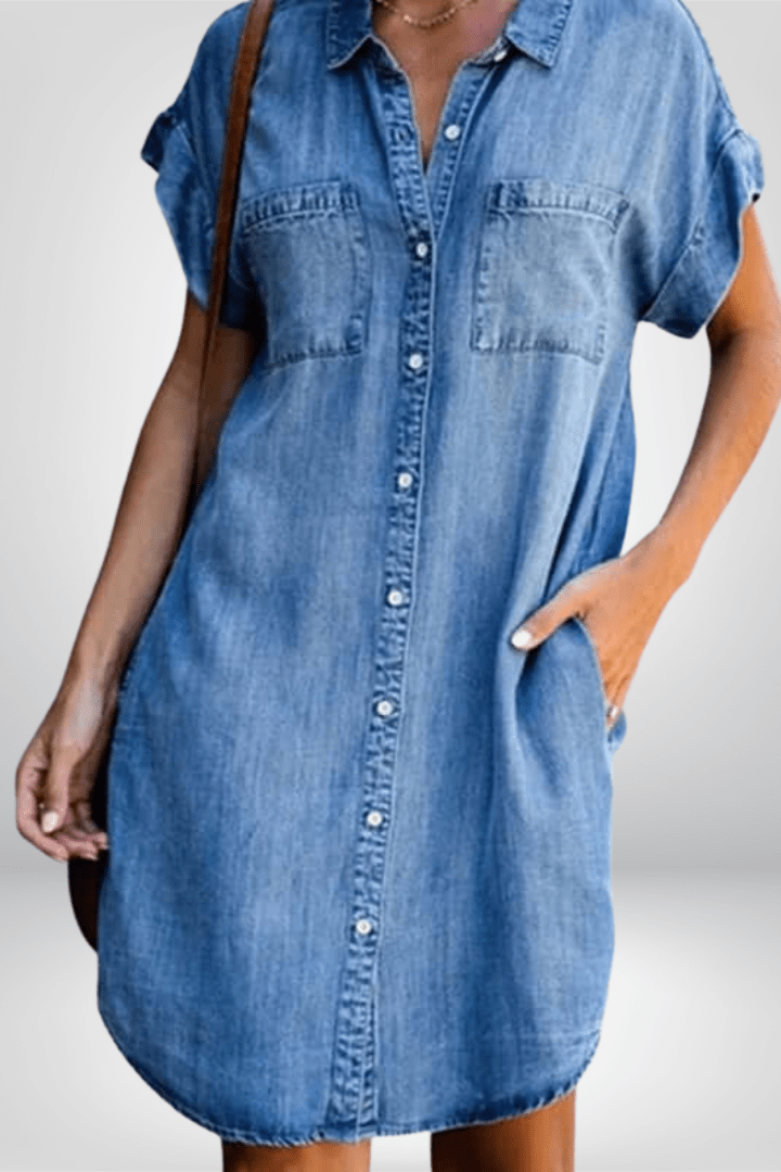 Inger | Denim Kjole