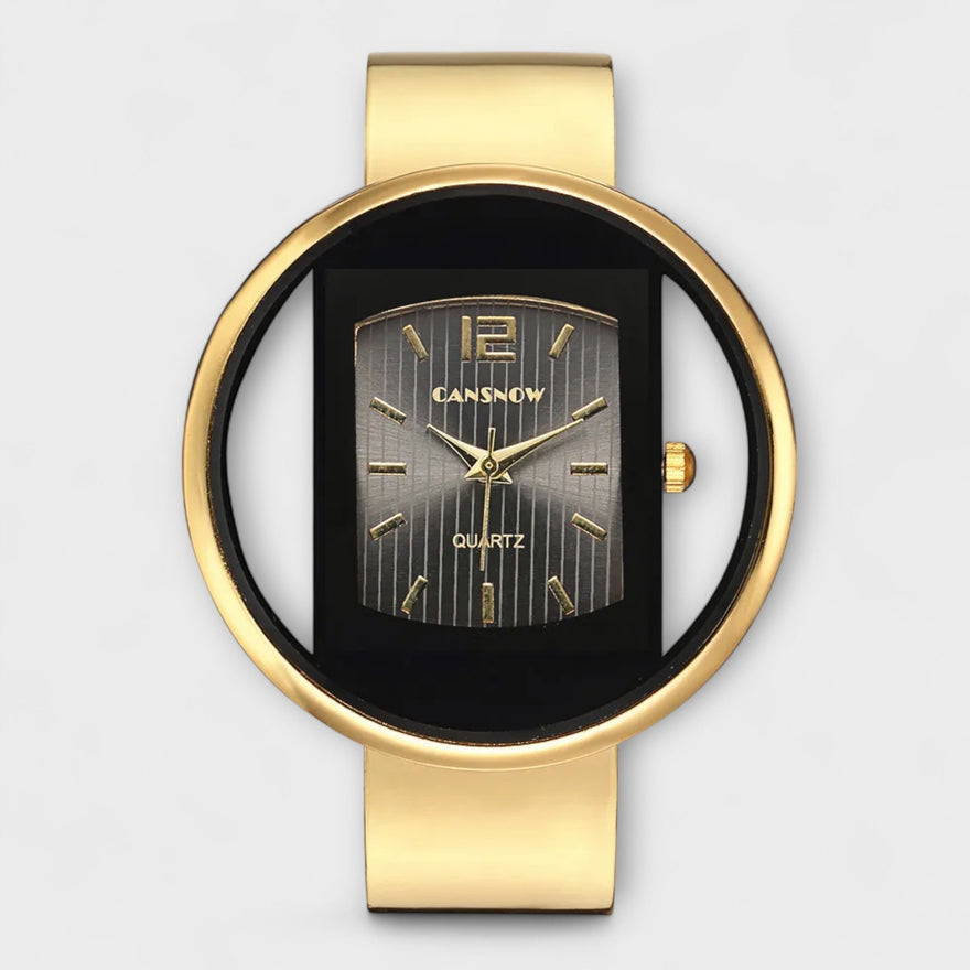 Saga | Sortguld Ur