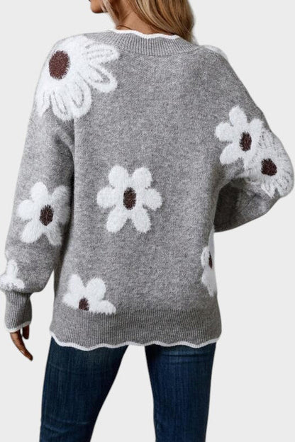 Thea | Blomstertrøje